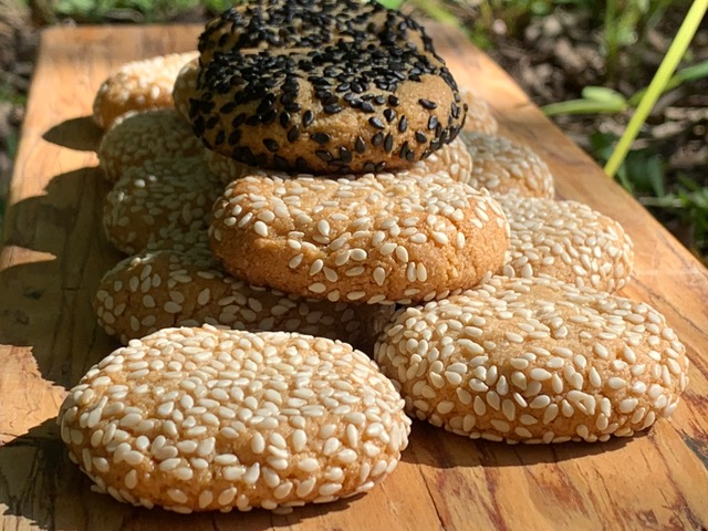 Sesame Tahini Cookies